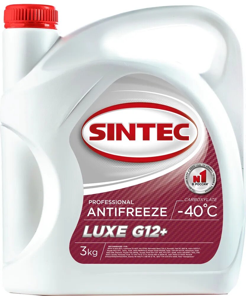 Антифриз SINTEC LUX-OEM G12 -40