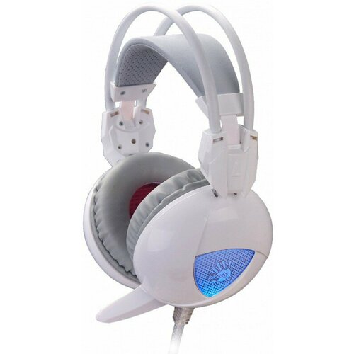 Наушники с микрофоном A4Tech Bloody G310 белый 18м мониторные оголовье G310 6240₽