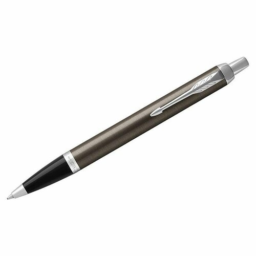Ручка футляр автомат IM Core K321 корпус металл коричневый/хром картон черный PARKER CW1931671 084251