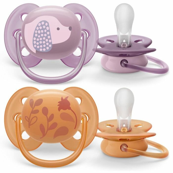 Пустышка PHILIPS Avent Ultra Soft SCF091/18