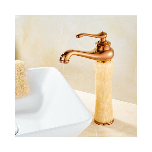 Смеситель для раковины Ther винтажный медный