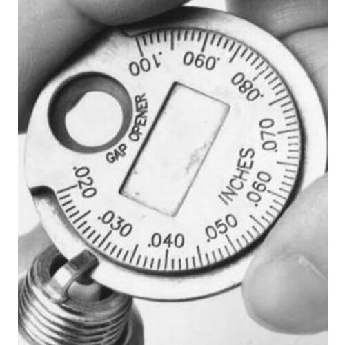 Измеритель зазора свечи зажигания с градуировкой, 0,6-2,4 мм