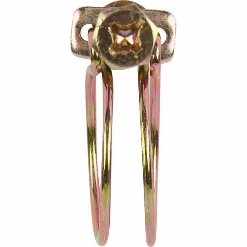 Хомут проволочный спиральный D20-26 мм цвет серый 2 шт 394₽