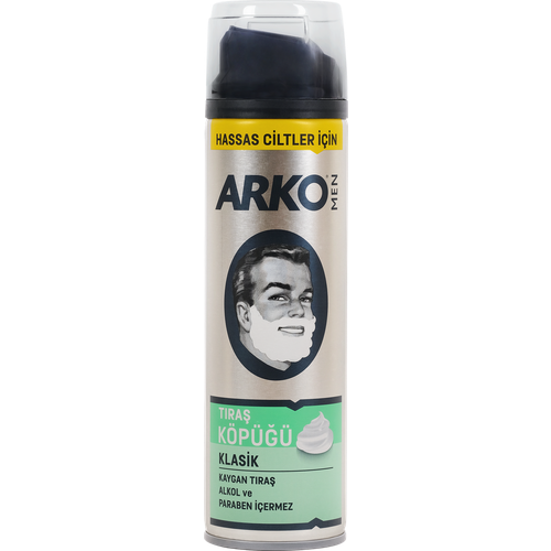 Пена для бритья ARKO Men Klasik, 200мл пена для бритья men shaving foam 200мл