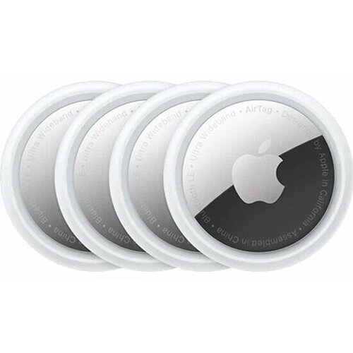 Трекер Apple AirTag 4 Pack, комплект 4 шт