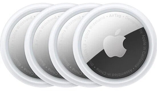 Трекер Apple AirTag 4 Pack комплект 4 шт