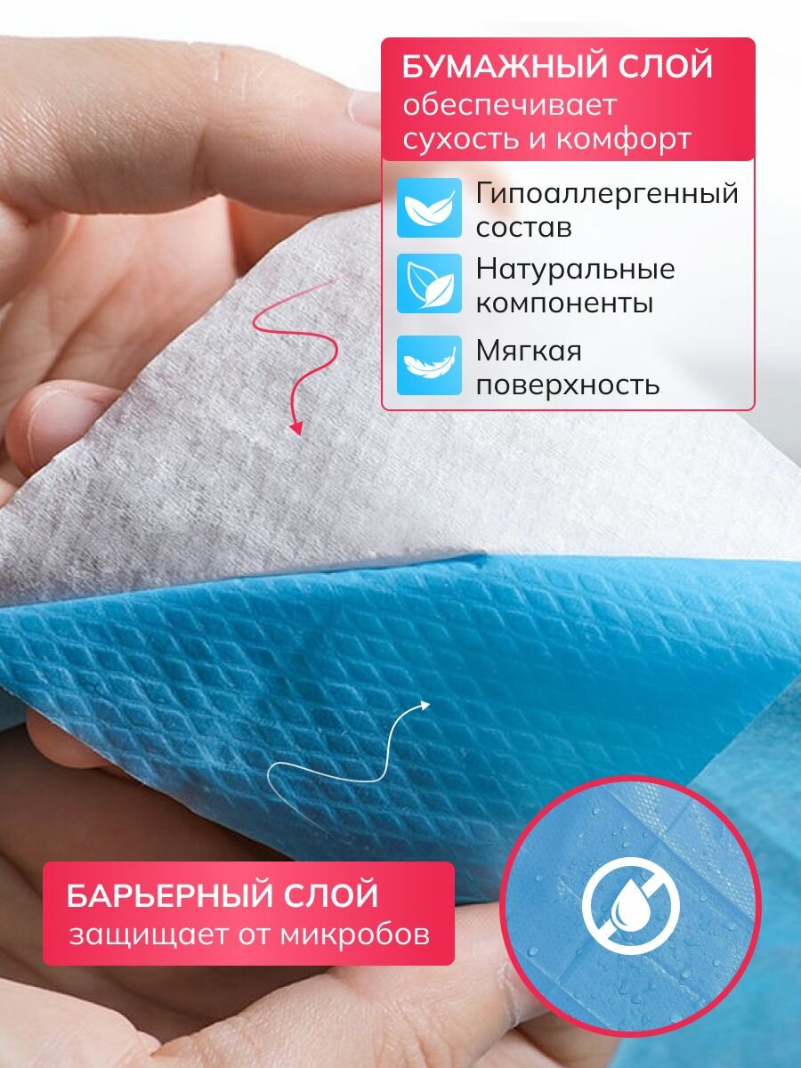 Картинки Накладки на сиденье, для унитаза, двухслойные, одноразовые, 10шт