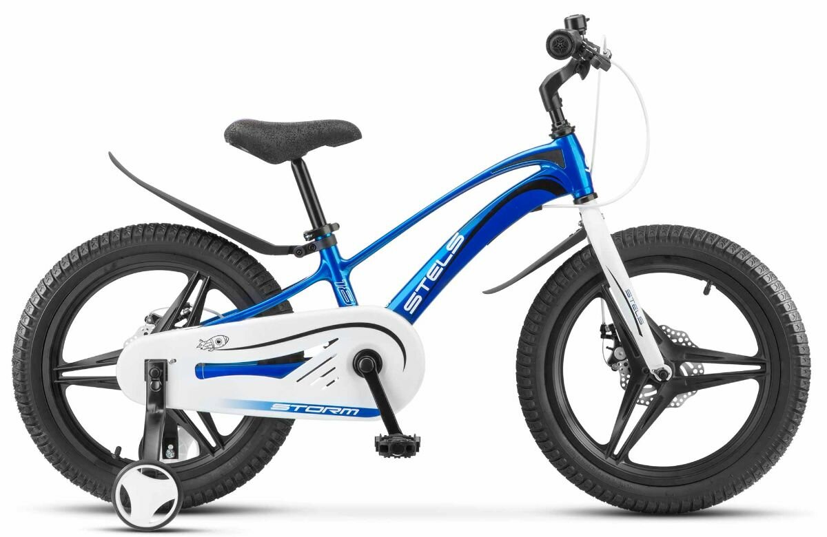 Велосипед детский STELS Storm MD 18" Z010, 9" синий