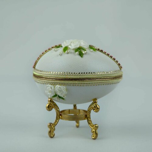 Шкатулка яйцо для ювелирных украшений 4710₽