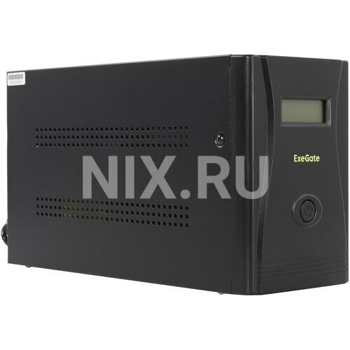 ИБП Exegate SpecialPro Smart LLB LLB-1200. LCD. AVR. EURO. RJ