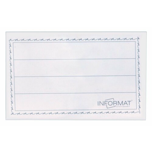 Бейдж inформат 9157мм горизонтальный с булавкой и клипом 167₽