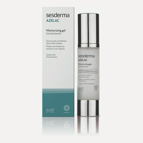 Изображение товара Sesderma AZELAC Гель увлажняющий для кожи лица с азелаиновой кислотой и пантенолом, 50 мл