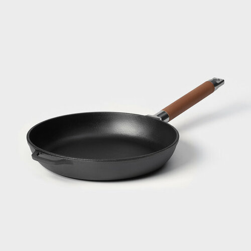 Wild Kitchen Сковорода чугунная Wild Kitchen, 1,4 л, d=24 см, съёмная ручка