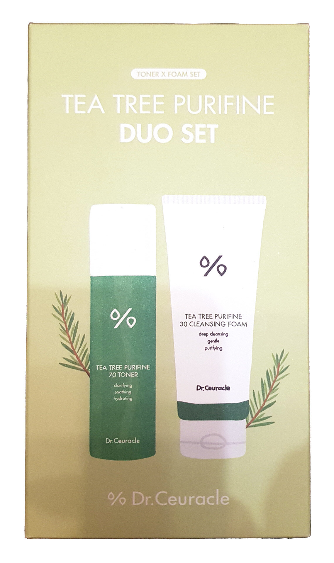 Dr.Ceuracle Набор для ухода за проблемной кожей лица Tea Tree Purifine Duo Set - фото №19