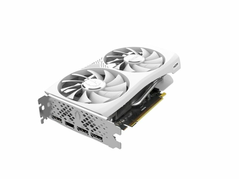 фото Видеокарта ZOTAC GeForce RTX 4060 Twin Edge OC White Edition 8 ГБ (ZT-D40600Q-10M)
