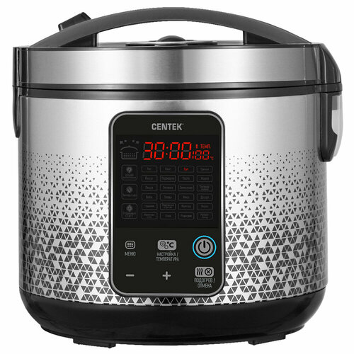 Мультиварка Centek CT-1499 BlackSilver 551200₽