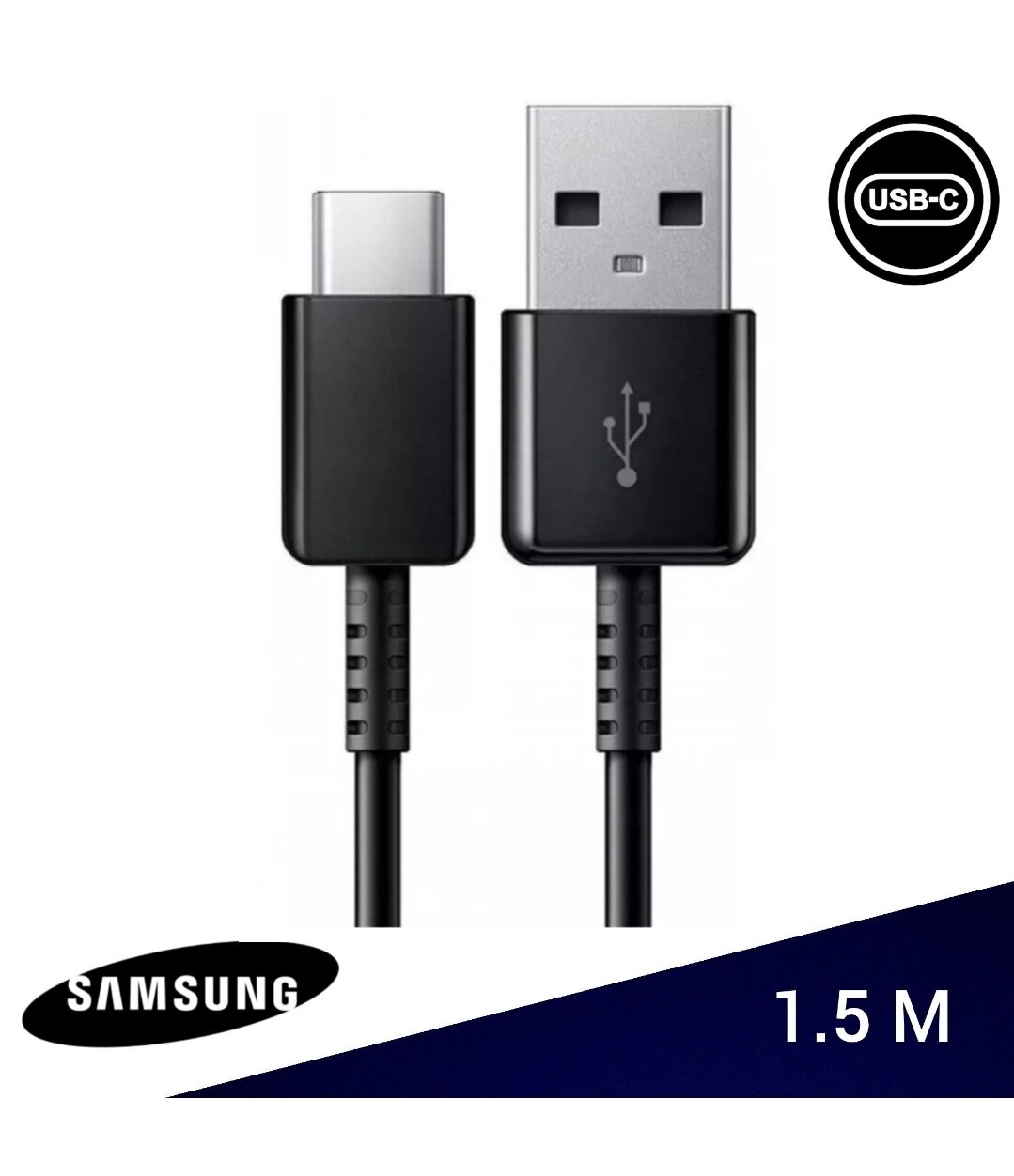 Кабель для Samsung EP-DG930 USB Type-C 1,5м, Black