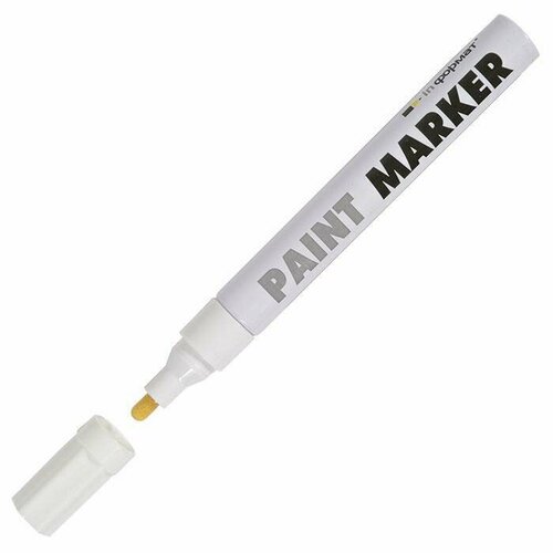 Маркер-краска inформат PAINT 4 мм белый круглый 380₽