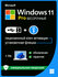 Microsoft Windows 11 Pro USB флешка и ключ активации 1 ПК