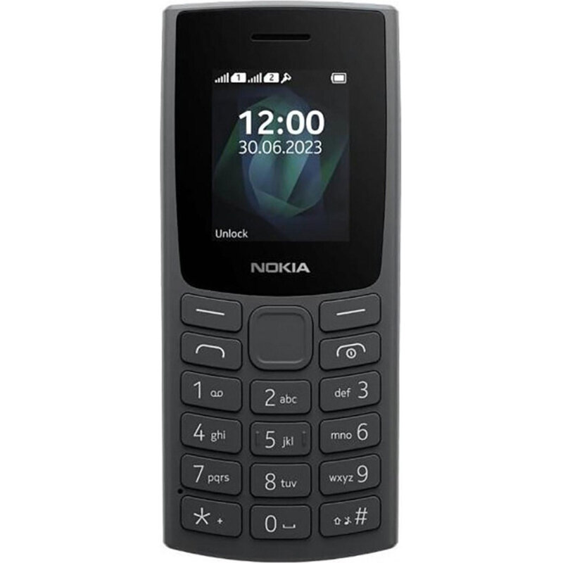 Мобильный телефон NOKIA 105 TA-1569 SS EAC CHARCOAL(1GF019EPA2C03)