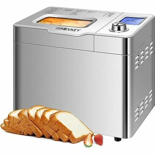 Хлебопечка Meykey 5452 550 Вт Серебристый