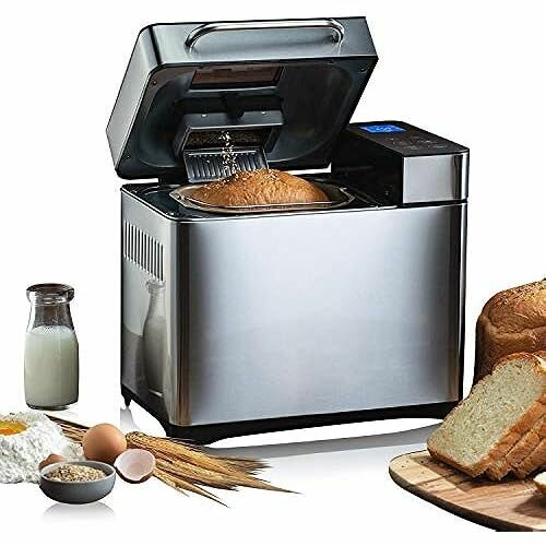Хлебопечка Meykey DS5239 710Вт серебристый