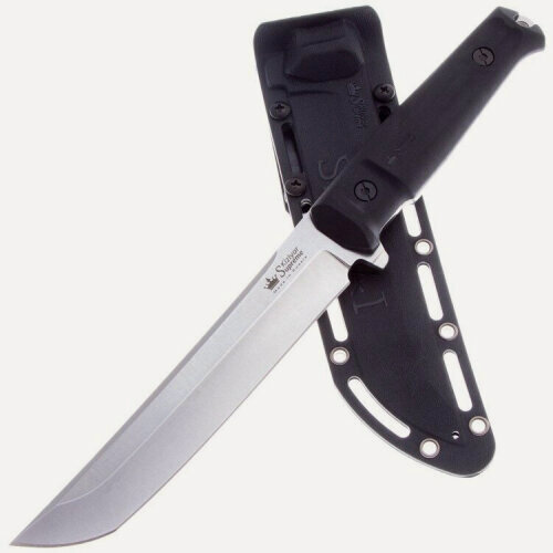 Изображение товара Нож туристический Kizlyar Supreme Senpai (Kraton) AUS-8, StoneWash чёрный