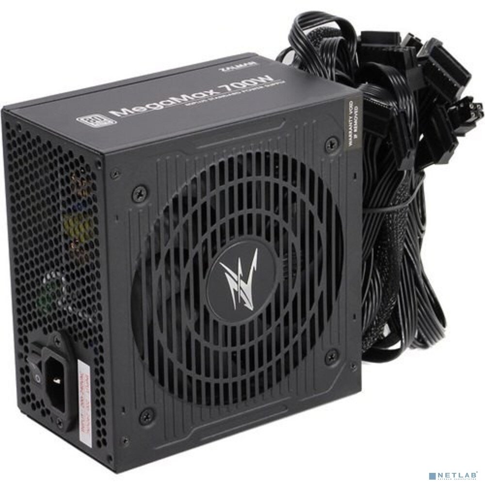 Блок питания ATX Zalman ZM700-TXII (V2) 80PLUS STANDARD, Active PFC, 120mm fan Retail - фото №13
