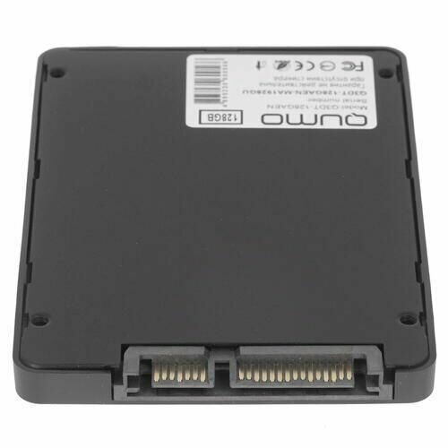 128 ГБ 25 SATA накопитель QUMO Novation 3D Q3DT-128GAEN - SATA чтение - 560 Мбайтсек запись - 540 Мбайтсек 3D NAND 3 бит TLC 311700₽