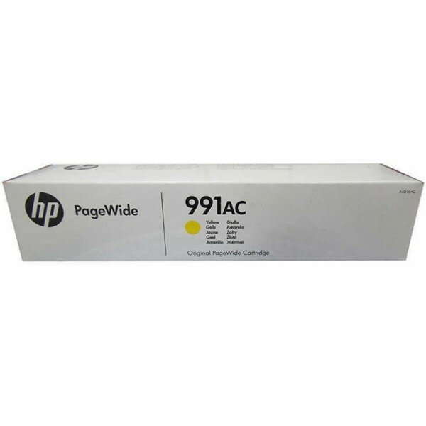 X4D16AC 991AC HP оригинальный желтый картридж для HP PageWide Pro 750/ 772/ 774/ 777 (16 000 страниц