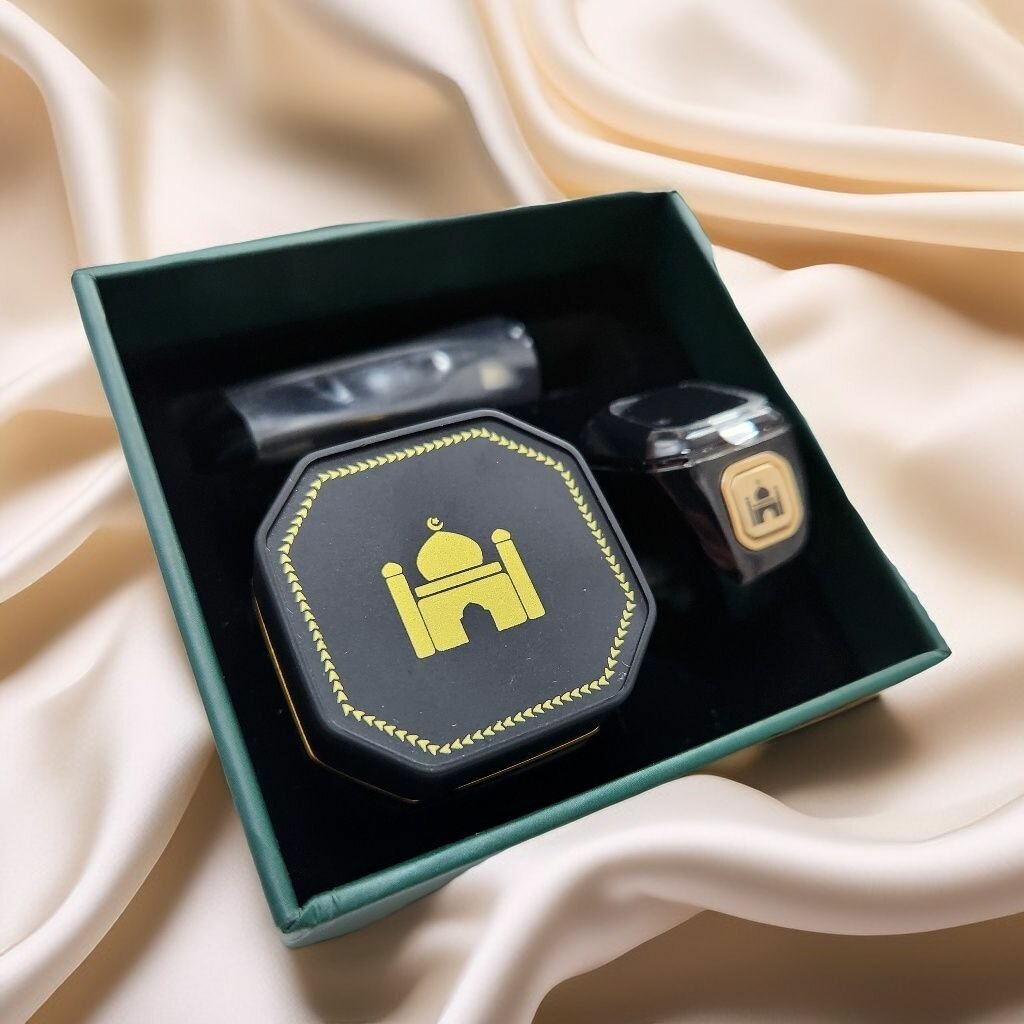 Четки электронные мусульманские, смарт кольцо для тасбиха, Smart Tasbeeh Ring, счетчик молитв