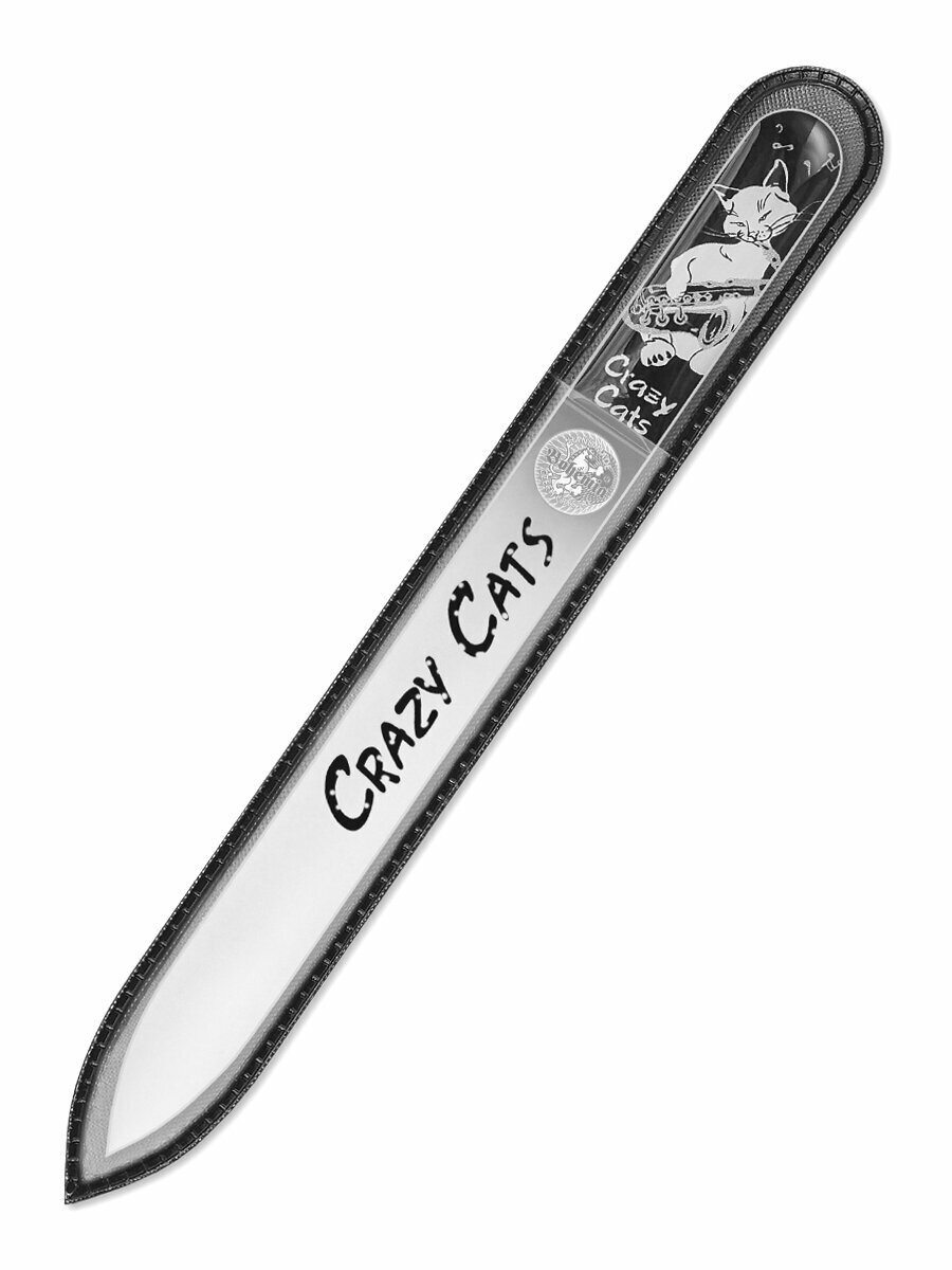 Пилка для ногтей BOHEMIA Czech Glass Nail Files 135371 стеклянная