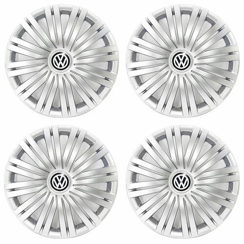 Колесные колпаки R16 для Volkswagen Polo (Фольксваген Поло) SJS 16422 - 4 шт