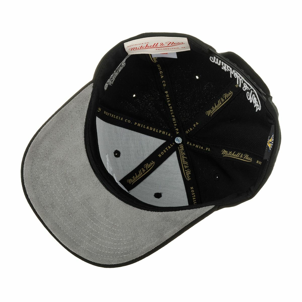 Бейсболка Mitchell & Ness Базовая коллекция для мужчин и женщин, размер 0, черный — фото 1