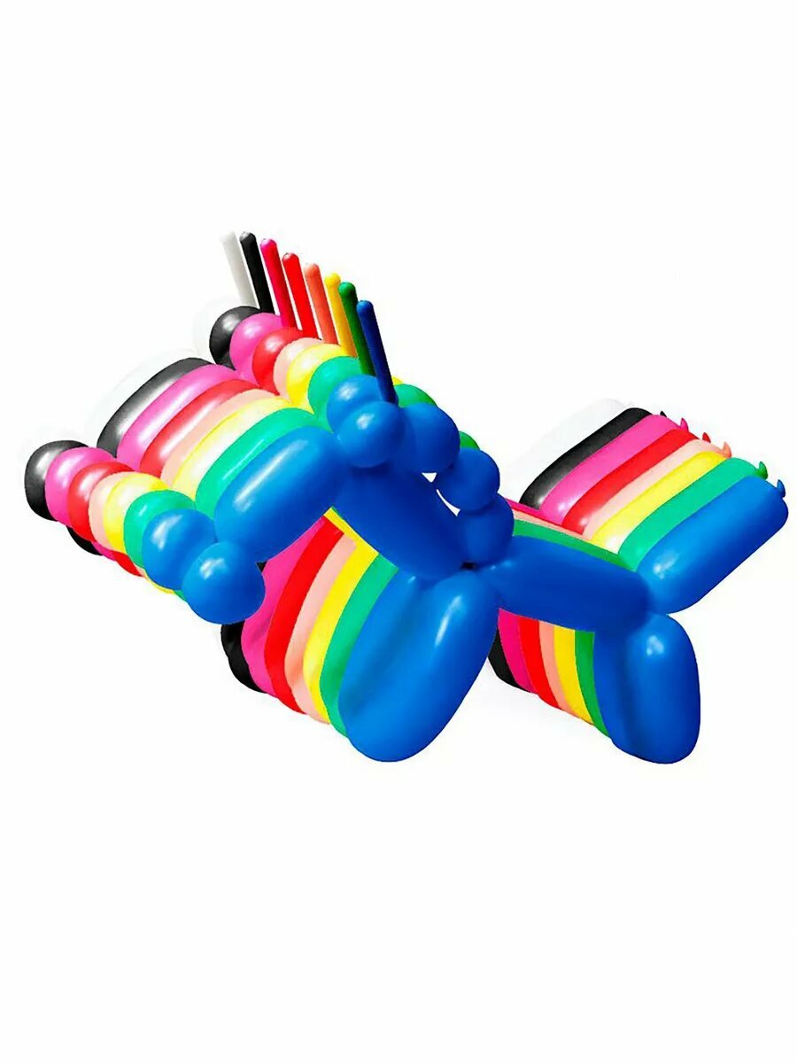 ШДМ Ассорти, Пастель / Assorted, латексный шар (360" ) 50 шт. / DECOBAL, Вьетнам