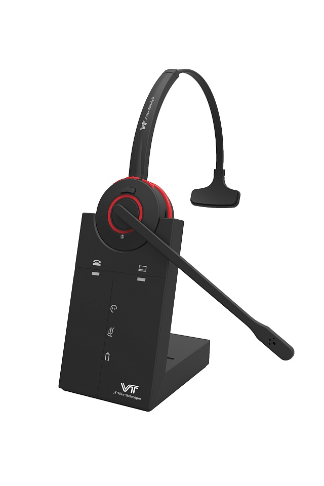 Гарнитура беспроводная DECT VT 9400, Моно, для ПК и телефона (USB-A)