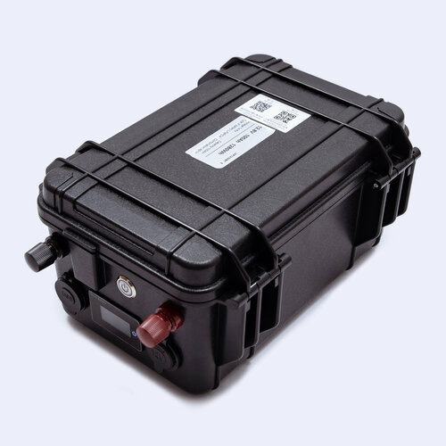 Аккумулятор LifePO4 12V105 ah с зарядным устройством кулометр bluetooth 46900₽