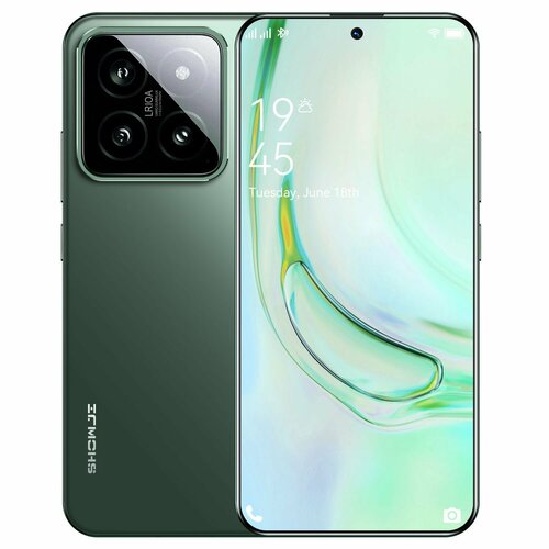 Смартфон SHOWJI M14 Pro 12512 ГБ с поддержкой русского языка быстрой зарядкой и глобальными версиями 9086₽