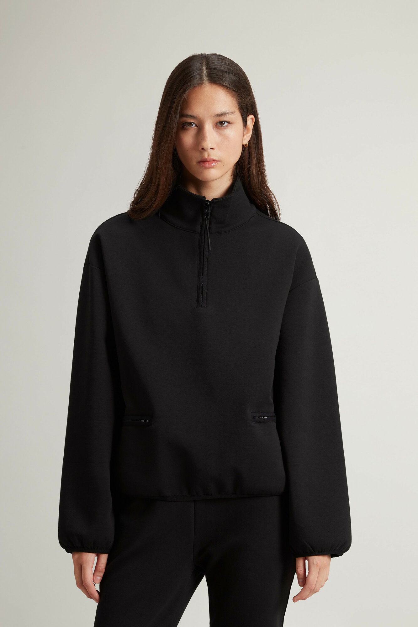 Свитшот Woolrich, размер S, , черный