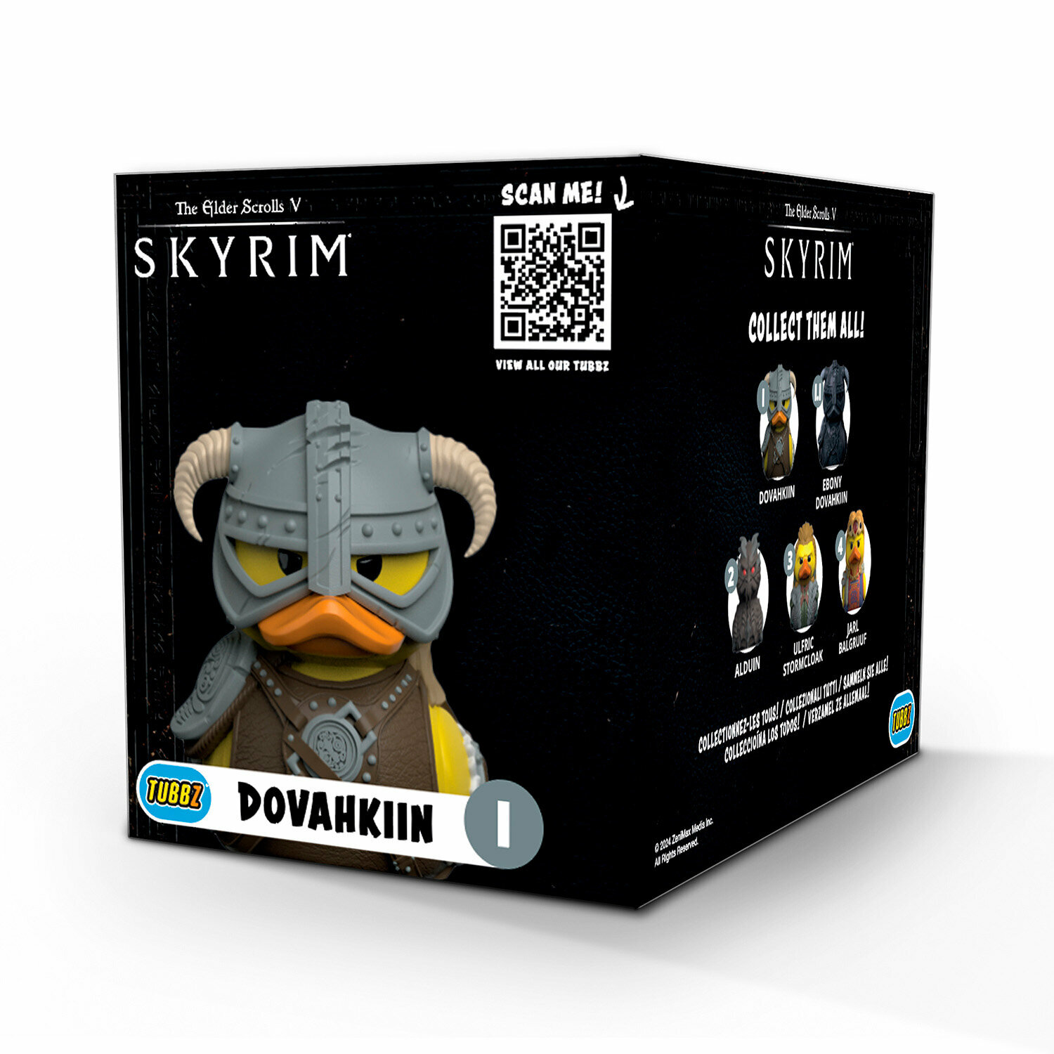 Фигурка-утка Tubbz Skyrim Dragonborn Dovahkiin (Box) — фото 1