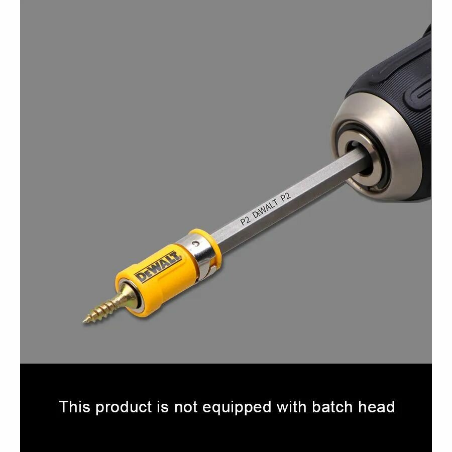 Биты Для Электроинструмента DEWALT 1/4 дюйма Магнитный держатель бит, 2 шт, Длина 28 мм, DWASLVMF2 / Набор посадочных мест для магнитного сверла