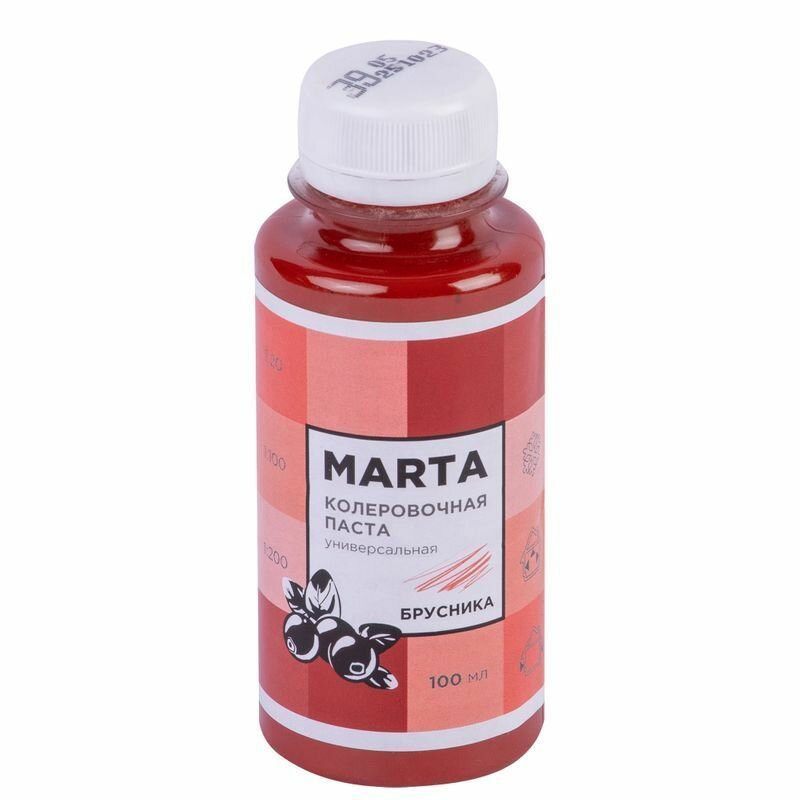 Колер паста MARTA №39 брусника 100мл 237565