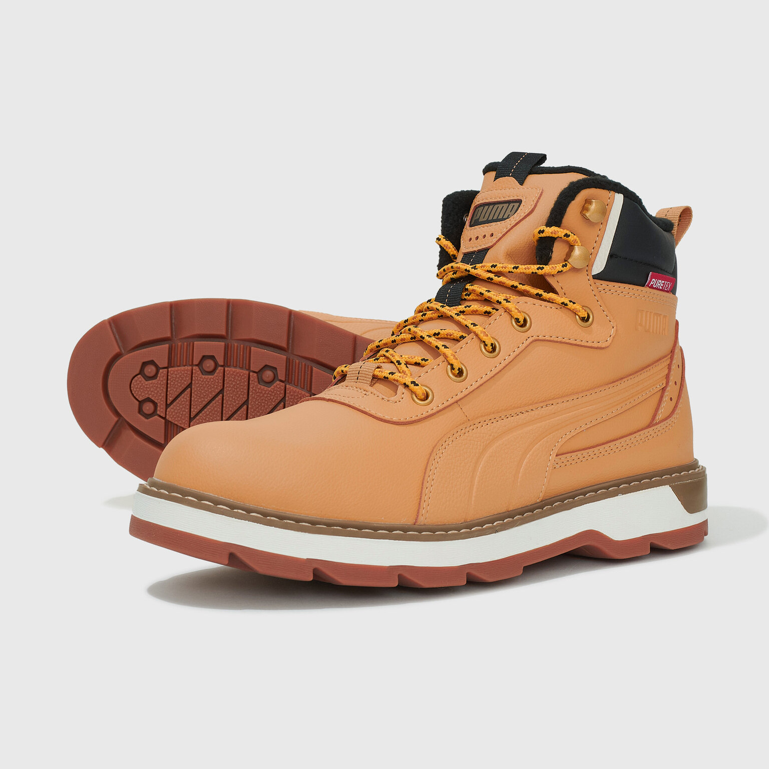 Кроссовки PUMA Desierto V3 Puretex, размер 8.5 UK, коричневый