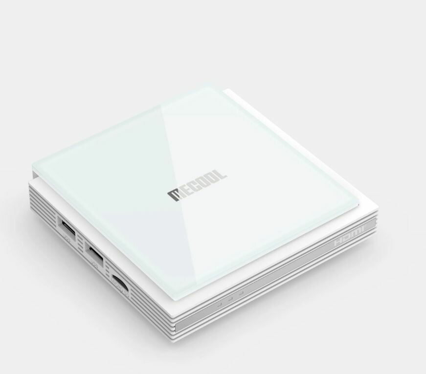 Android-приставка MECOOL KM2 PLUS Deluxe TV Box с пультом Ugoos UR01