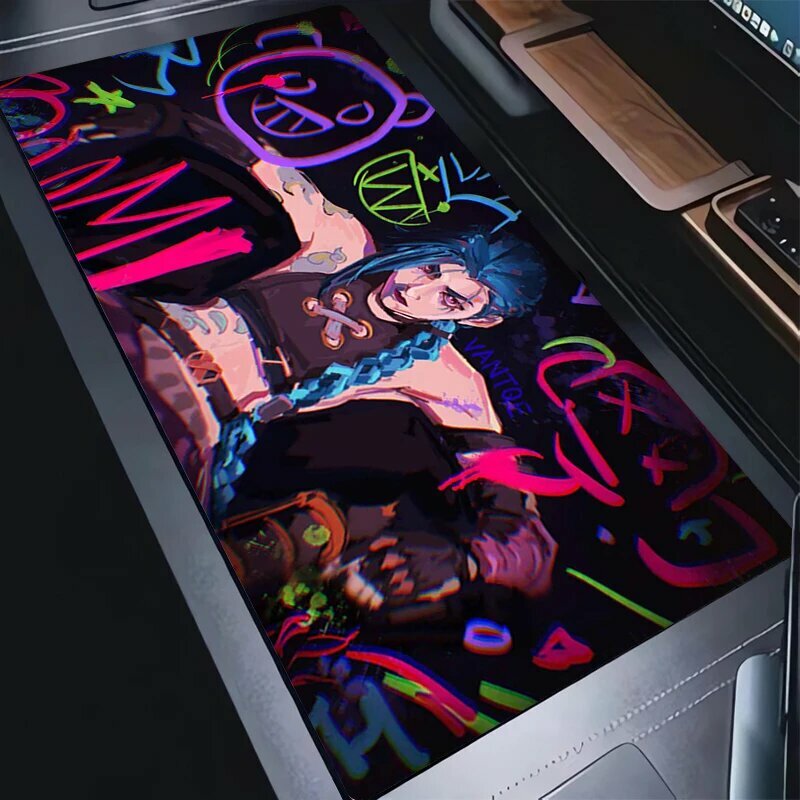 Коврик для мыши MINISO League of Legends Jinx, TK-0000016767, 900x400x2mm — фото 1
