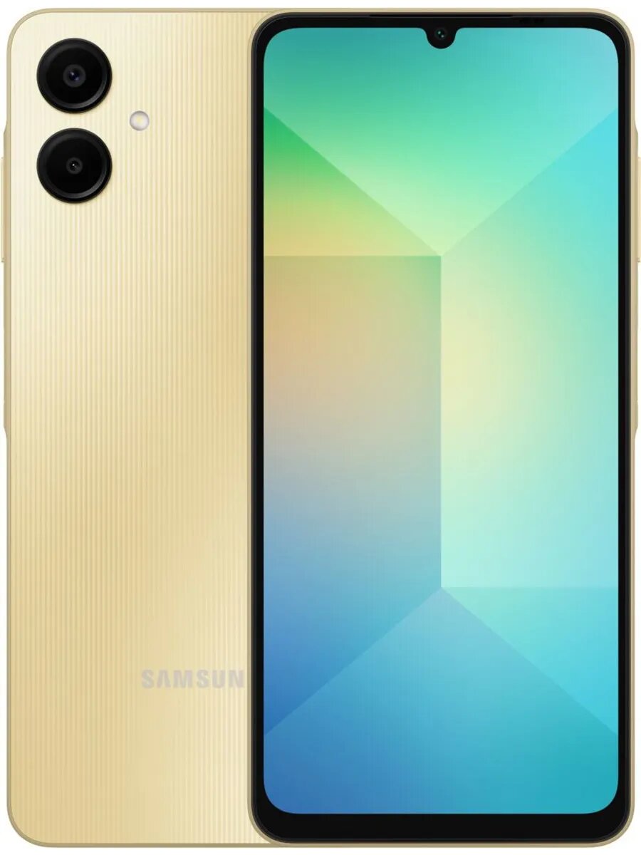Смартфон Galaxy A06 SM-A065F 128Gb 4Gb золотистый