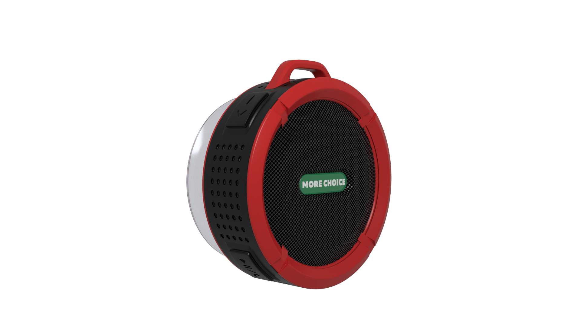 Портативная беспроводная колонка на присоске Bluetooth 5.0 3W 300mАч More Choice BS10 красная