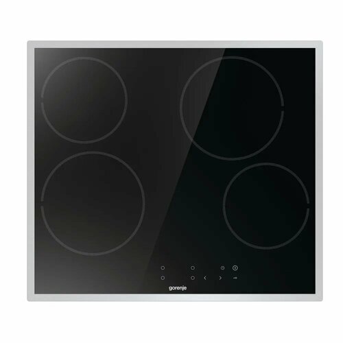 Варочная поверхность Gorenje ECT641BXE черный независимая установка материал поверхности стеклокерамика 4 конфорки 2499900₽