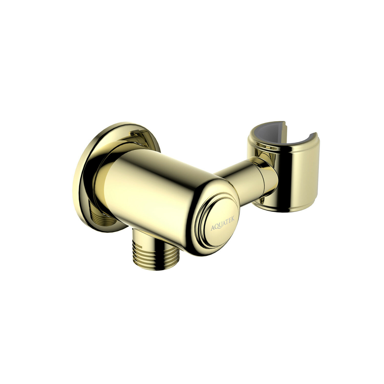 Подключение для шланга Aquatek Классик полированное золото AQ2462PG