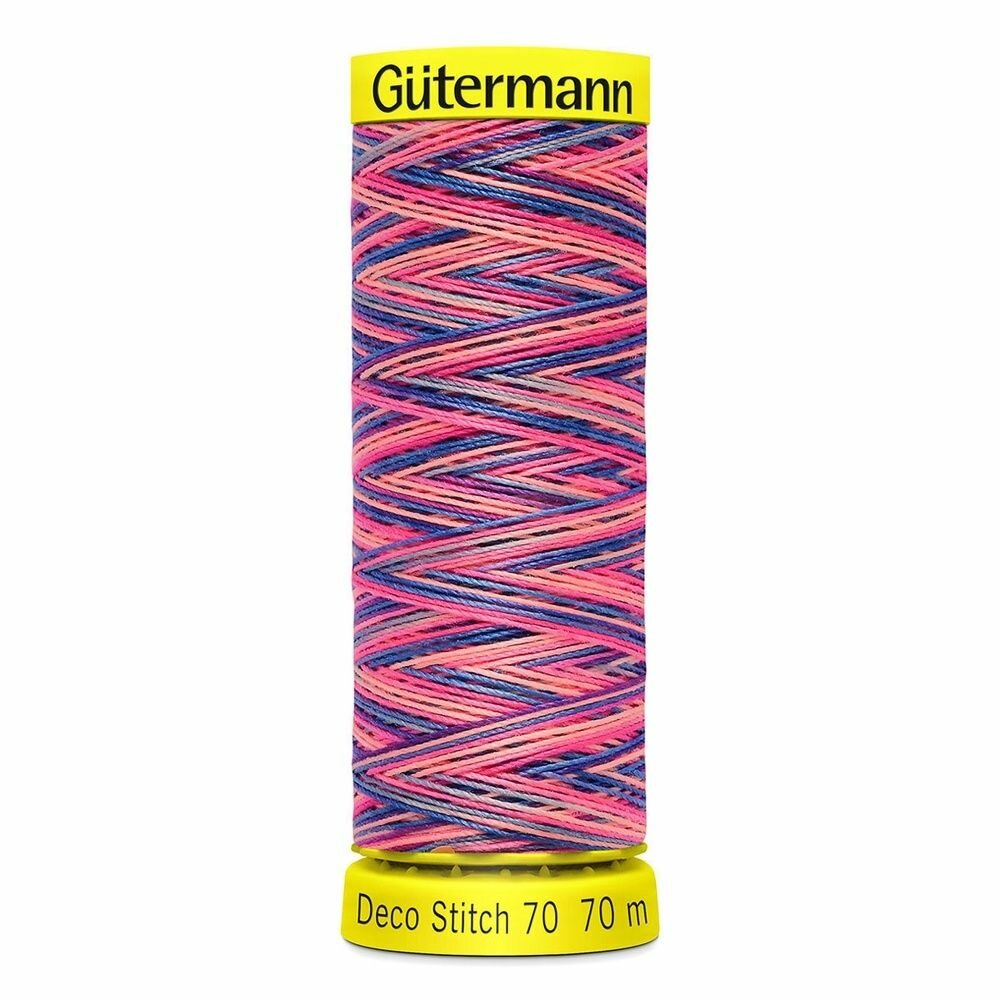 Декоративная нить Gutermann Deco Stitch 70/70 м цвет 9819, 5 шт (4)